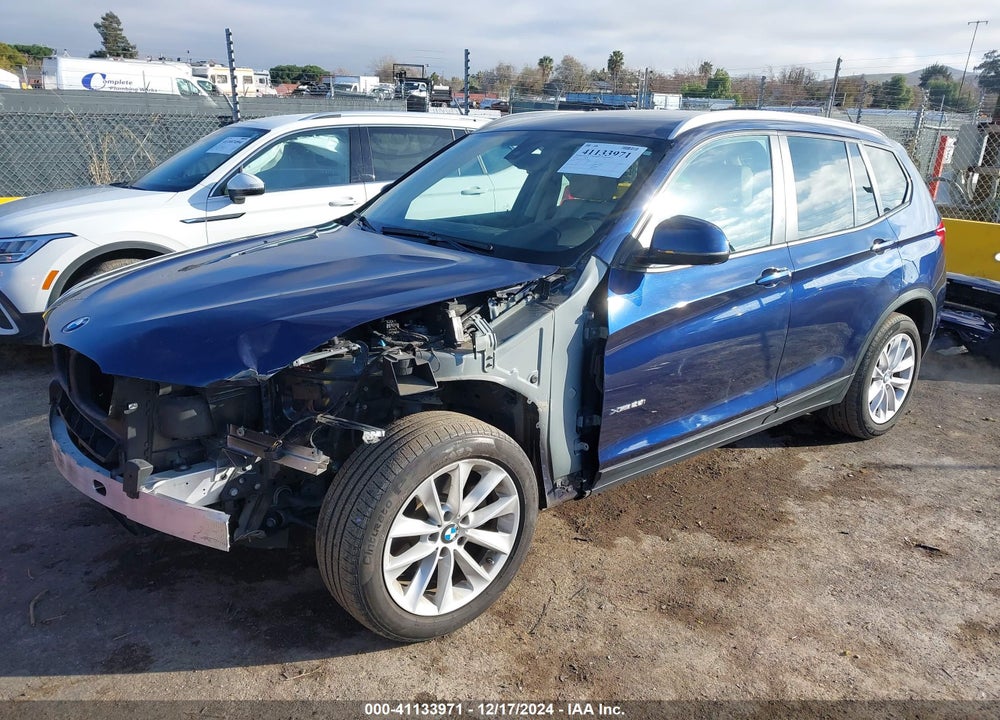 2016 BMW X3 XDRIVE28I VIN: 5UXWX9C53G0D75605