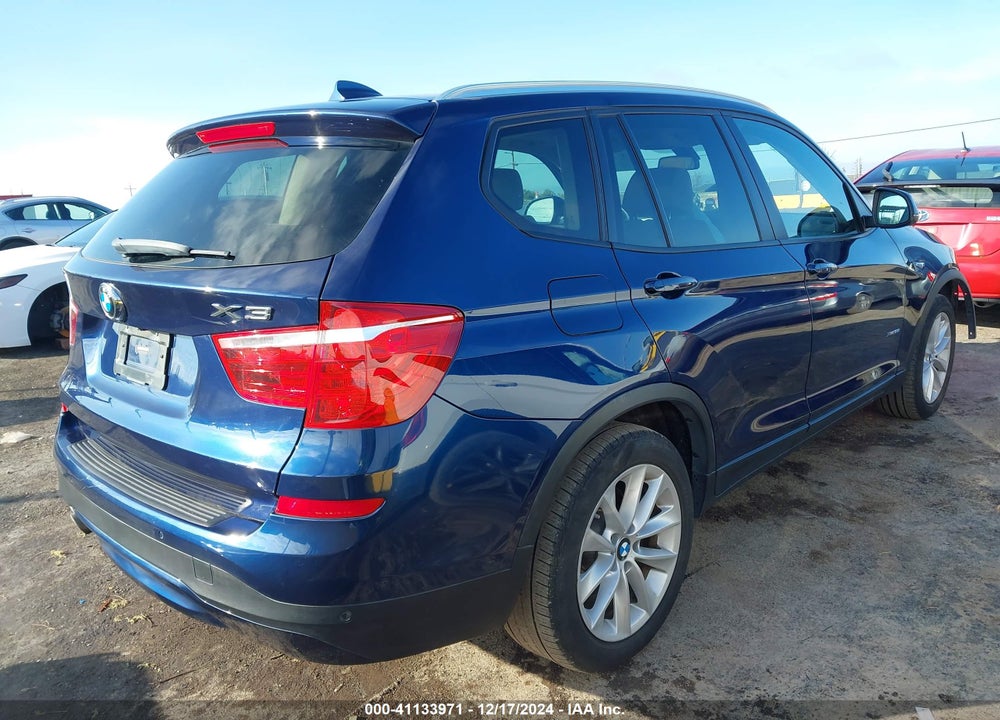 2016 BMW X3 XDRIVE28I VIN: 5UXWX9C53G0D75605