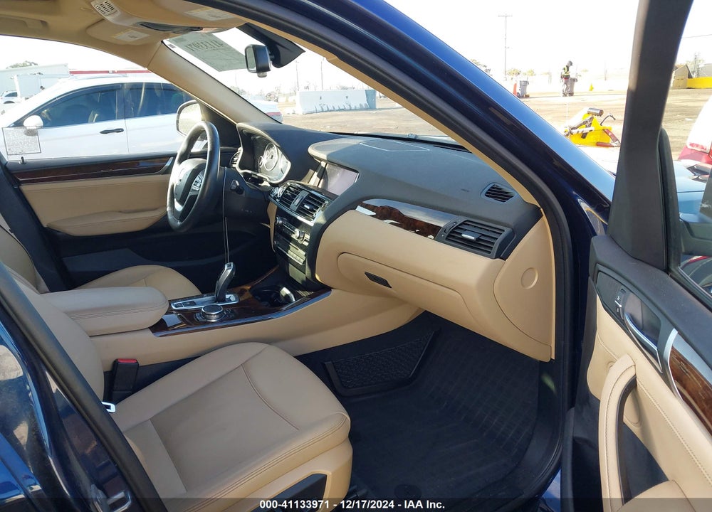 2016 BMW X3 XDRIVE28I VIN: 5UXWX9C53G0D75605