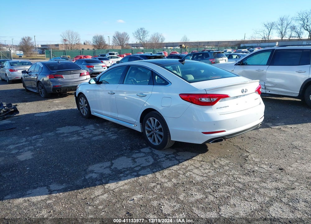 2016 HYUNDAI SONATA LIMITED VIN: 5NPE34AF7GH344431