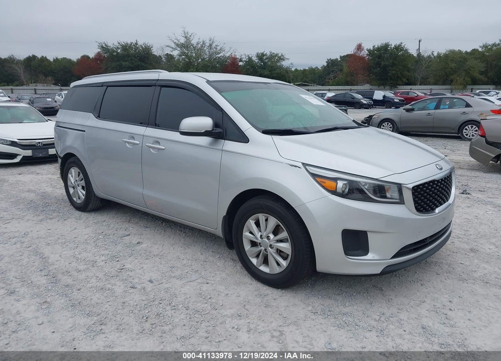 2016 KIA SEDONA LX VIN: KNDMB5C12G6202875