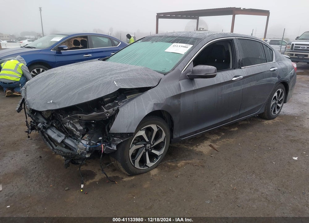 2016 HONDA ACCORD EX-L V-6 VIN: 1HGCR3F8XGA033854
