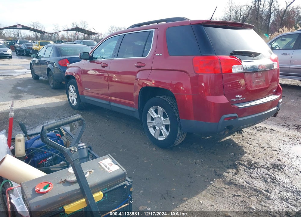 2013 GMC TERRAIN SLE-2 VIN: 2GKFLTE34D6209216