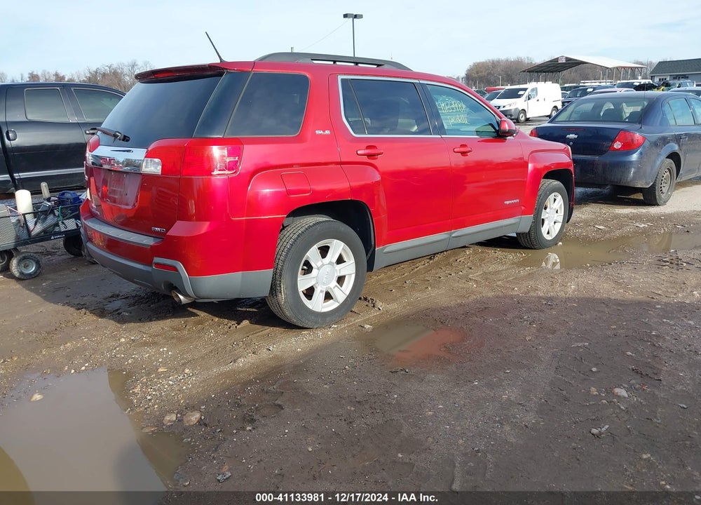 2013 GMC TERRAIN SLE-2 VIN: 2GKFLTE34D6209216