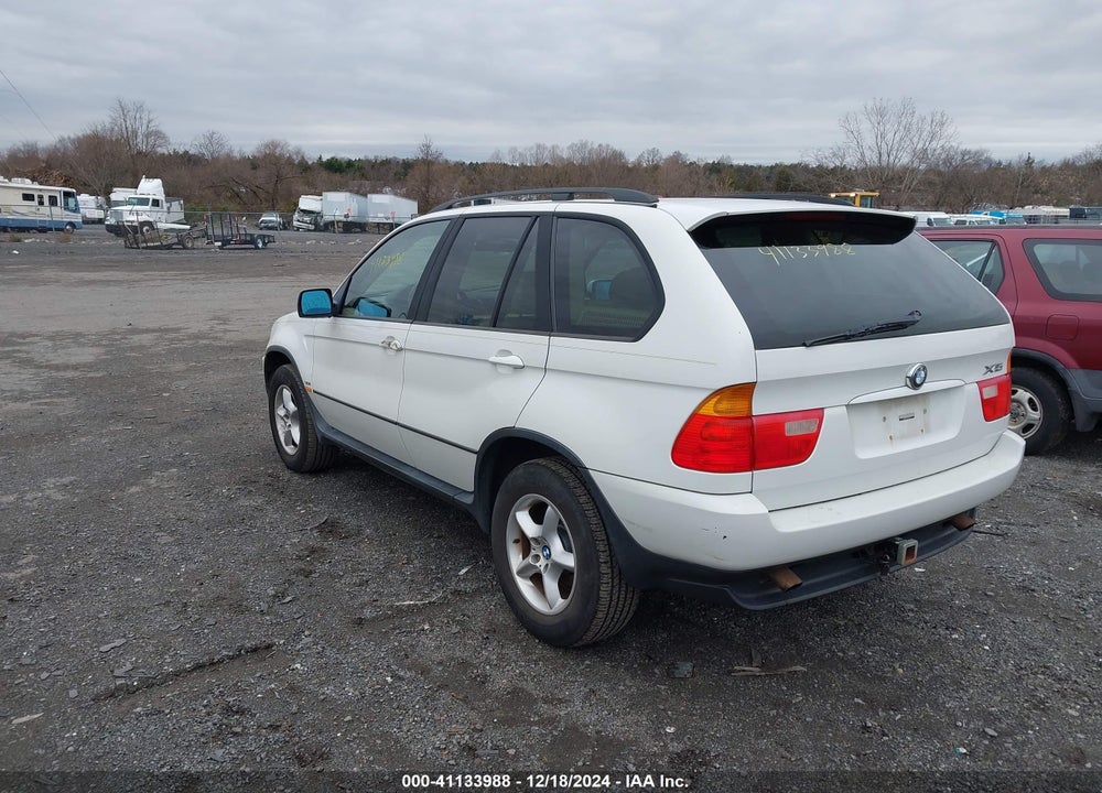 2003 BMW X5 3.0I VIN: 5UXFA53523LV90621
