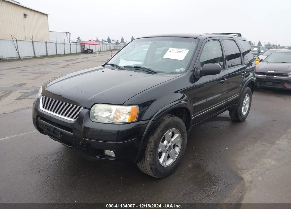 2003 FORD ESCAPE LIMITED VIN: 1FMCU04133KC87911