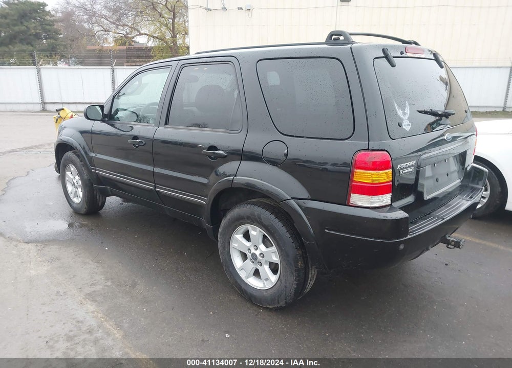 2003 FORD ESCAPE LIMITED VIN: 1FMCU04133KC87911