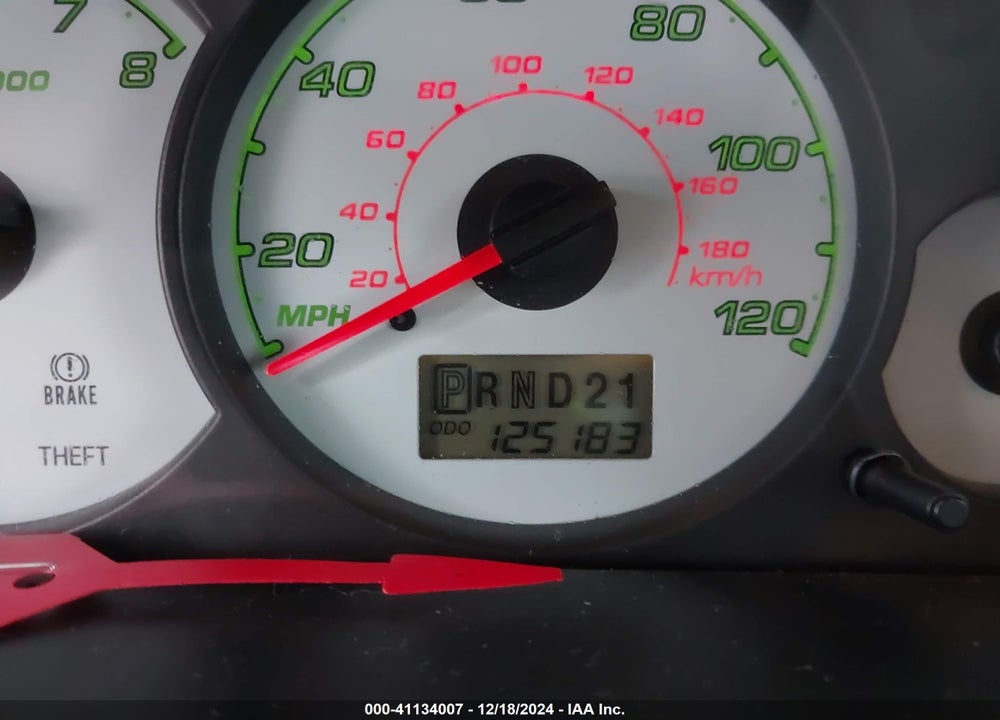 2003 FORD ESCAPE LIMITED VIN: 1FMCU04133KC87911