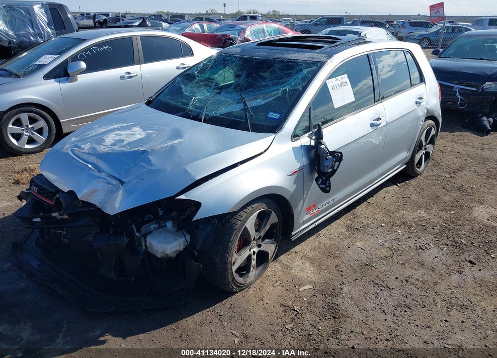 2016 VOLKSWAGEN GOLF GTI VIN: 3VW547AU9GM060299