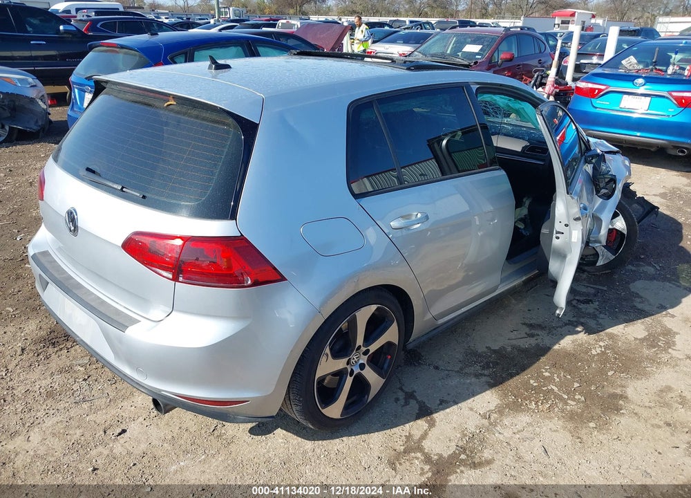 2016 VOLKSWAGEN GOLF GTI VIN: 3VW547AU9GM060299