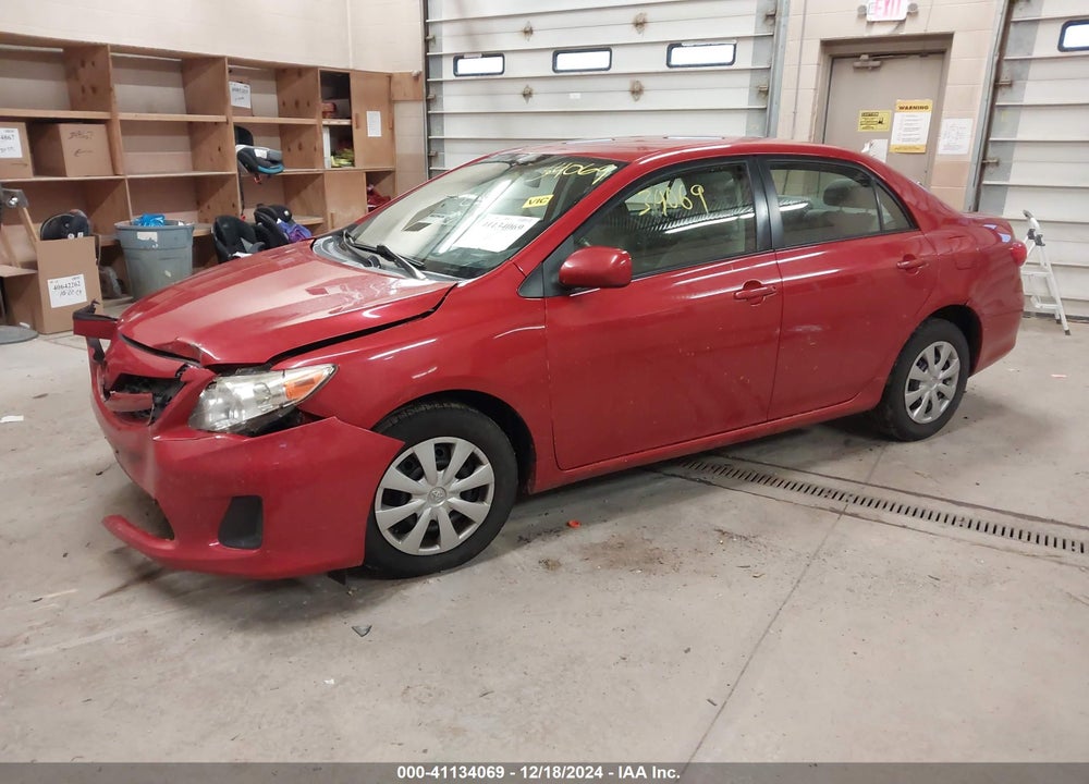2011 TOYOTA COROLLA LE VIN: JTDBU4EE3BJ106822