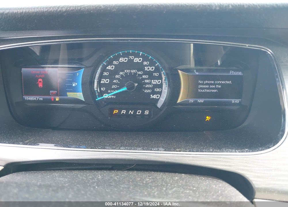 2013 FORD TAURUS SEL VIN: 1FAHP2E83DG190453
