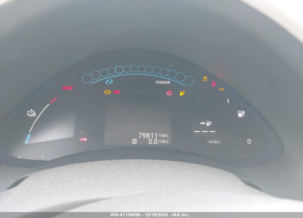 2011 NISSAN LEAF VIN: JN1AZ0CPXBT003706