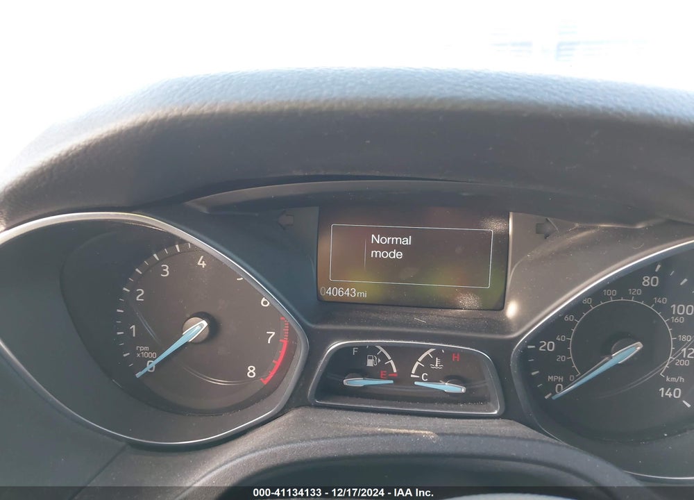 2017 FORD FOCUS S VIN: 1FADP3E28HL230412