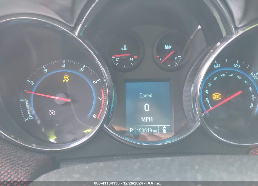 2012 CHEVROLET CRUZE 1LT VIN: 1G1PF5SC2C7102986
