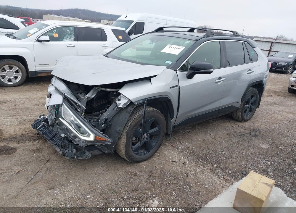 2019 TOYOTA RAV4 HYBRID XSE VIN: JTMEWRFV6KJ026756
