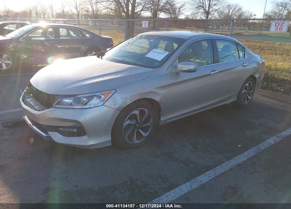 2016 HONDA ACCORD EX VIN: 1HGCR2F71GA084001