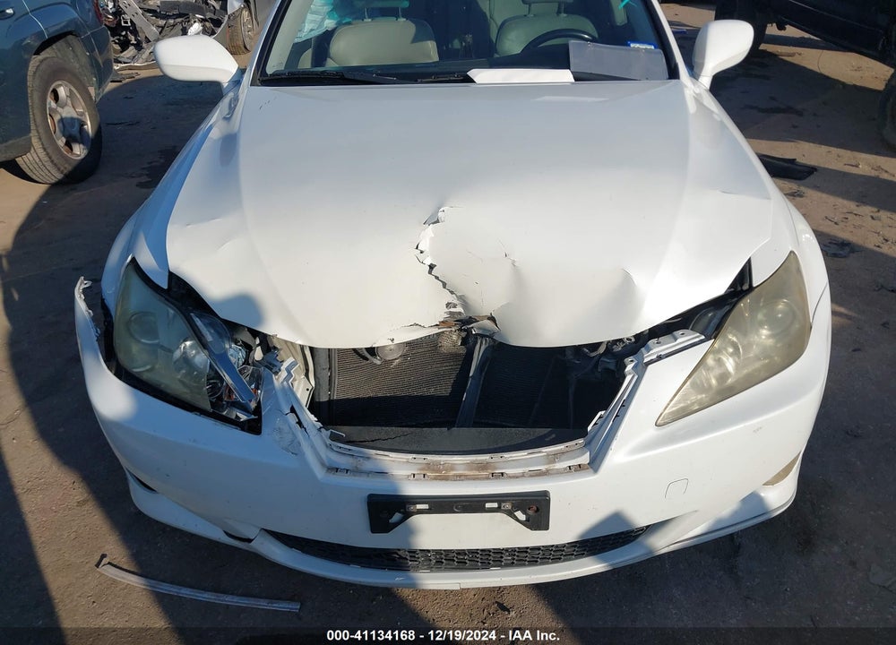 2008 LEXUS IS VIN: JTHBK262485050873