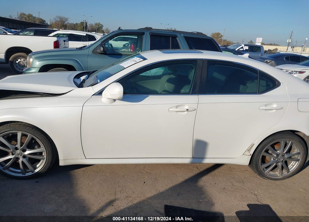 2008 LEXUS IS VIN: JTHBK262485050873