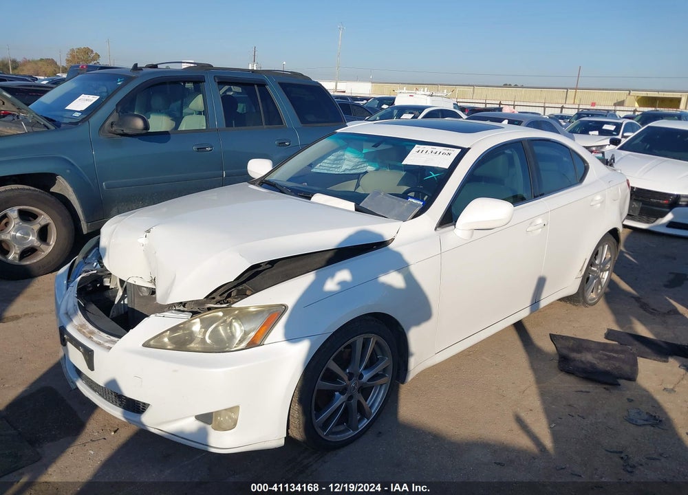 2008 LEXUS IS VIN: JTHBK262485050873