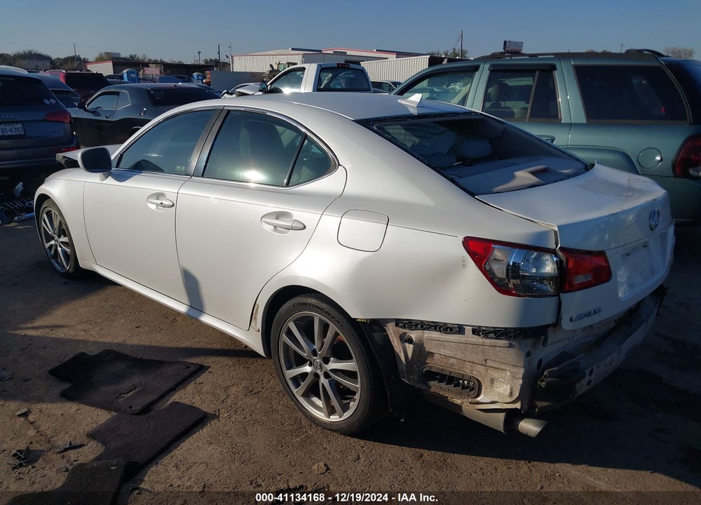 2008 LEXUS IS VIN: JTHBK262485050873