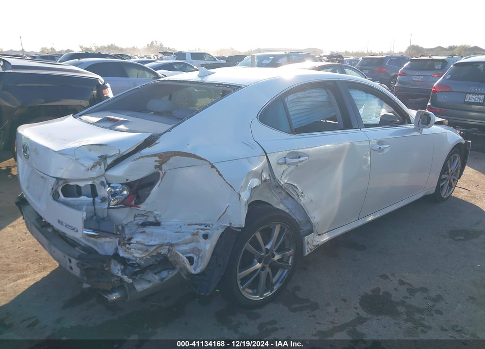 2008 LEXUS IS VIN: JTHBK262485050873