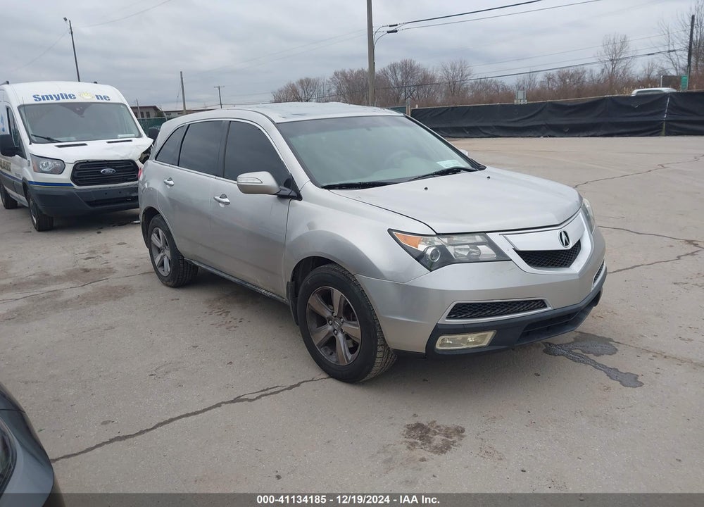 2012 ACURA MDX VIN: 2HNYD2H21CH542744