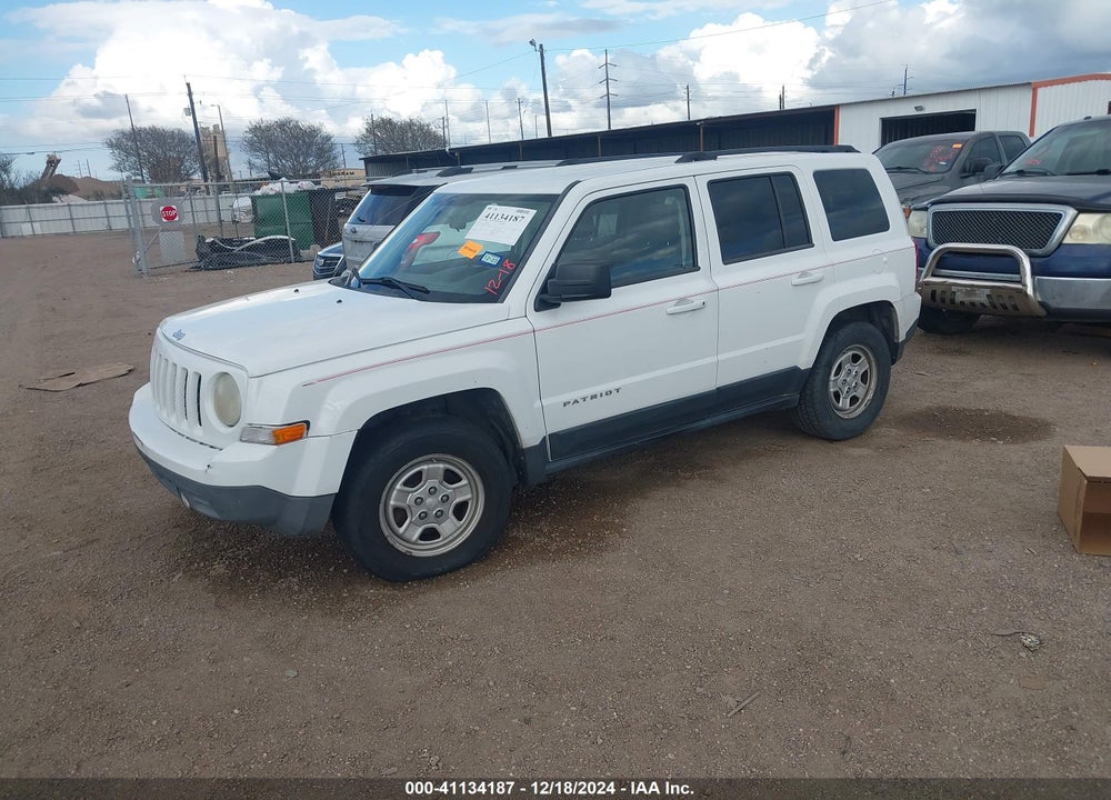2012 JEEP PATRIOT SPORT VIN: 1C4NJRBB7CD521008