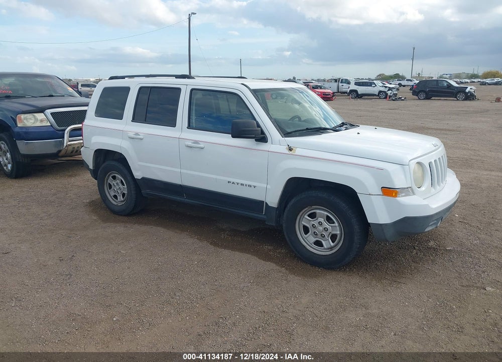2012 JEEP PATRIOT SPORT VIN: 1C4NJRBB7CD521008