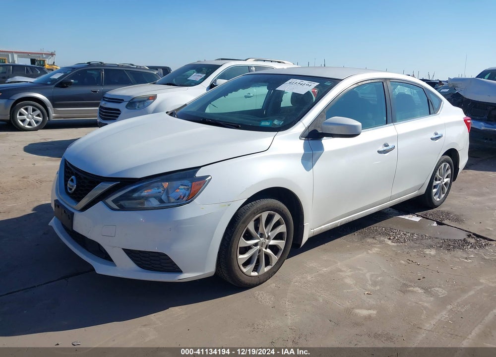 2018 NISSAN SENTRA SV VIN: 3N1AB7AP9JY225305