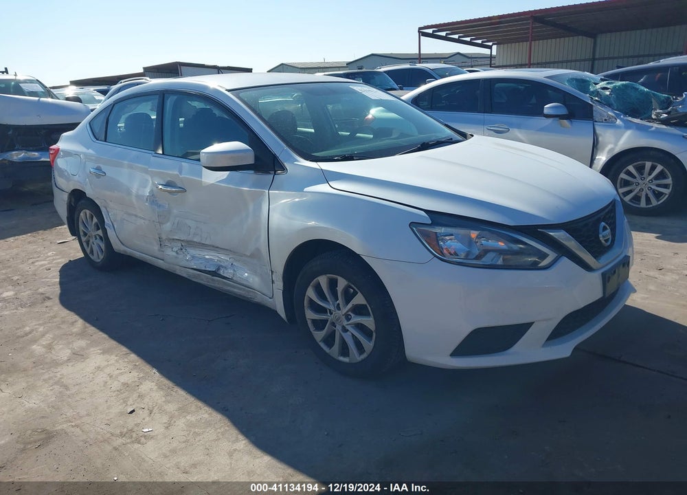 2018 NISSAN SENTRA SV VIN: 3N1AB7AP9JY225305