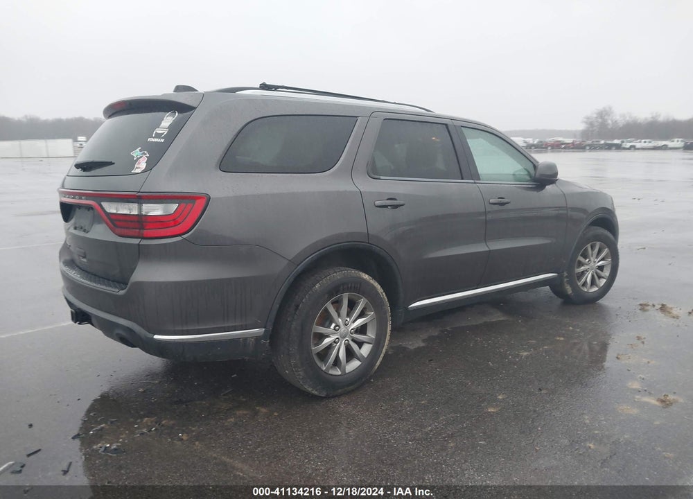 2017 DODGE DURANGO SXT AWD VIN: 1C4RDJAG7HC704087