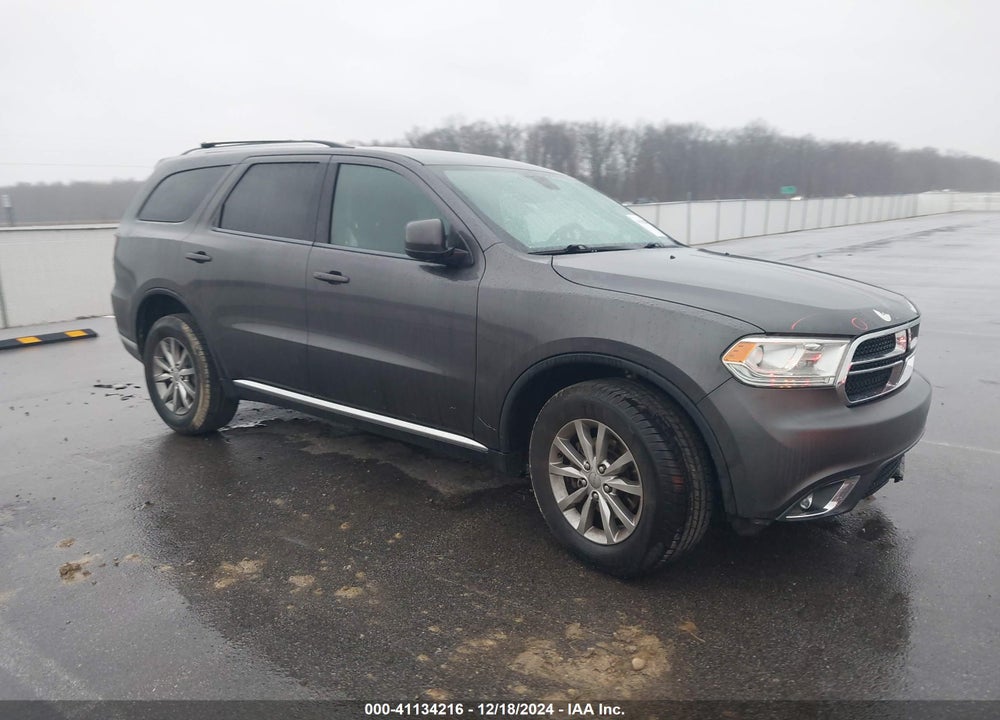 2017 DODGE DURANGO SXT AWD VIN: 1C4RDJAG7HC704087