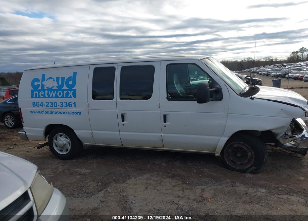 2008 FORD E-150 COMMERCIAL/RECREATIONAL VIN: 1FTNE14W88DA19525