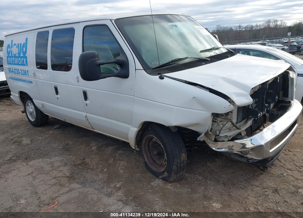 2008 FORD E-150 COMMERCIAL/RECREATIONAL VIN: 1FTNE14W88DA19525