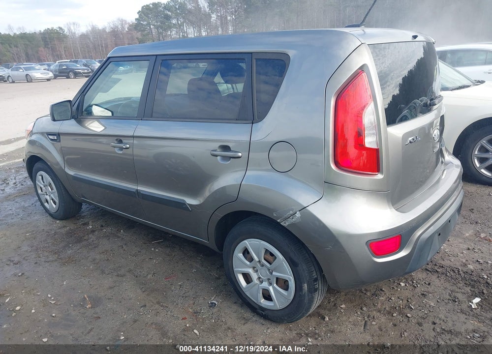 2013 KIA SOUL VIN: KNDJT2A5XD7634267