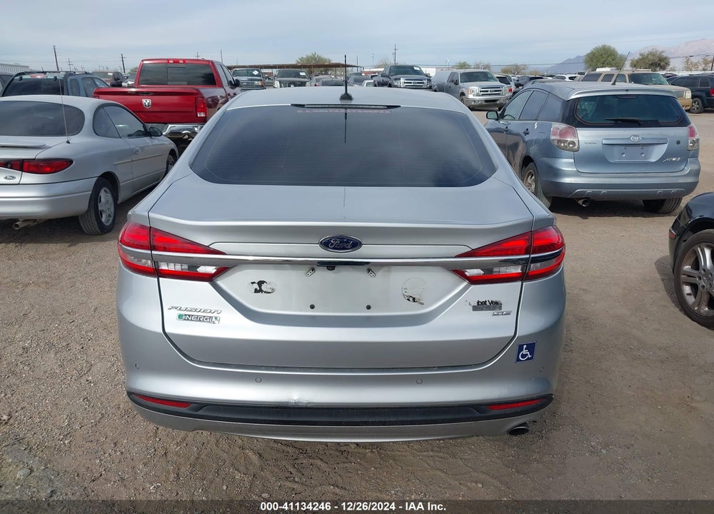 2018 FORD FUSION ENERGI SE LUXURY VIN: 3FA6P0PU4JR123581