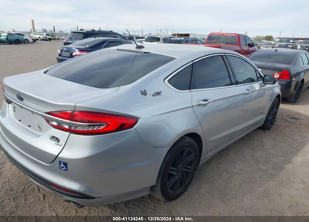 2018 FORD FUSION ENERGI SE LUXURY VIN: 3FA6P0PU4JR123581
