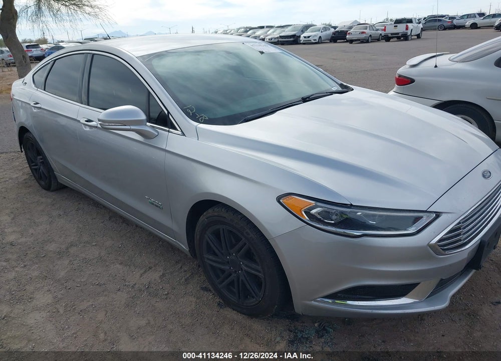 2018 FORD FUSION ENERGI SE LUXURY VIN: 3FA6P0PU4JR123581