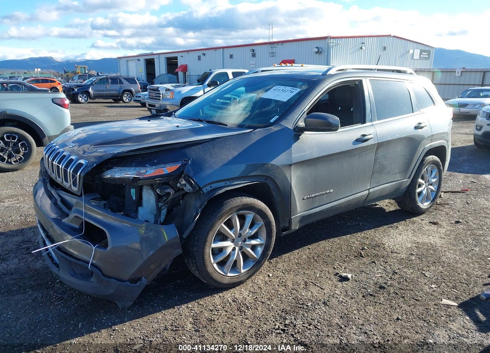 2016 JEEP CHEROKEE LIMITED VIN: 1C4PJMDB3GW339700