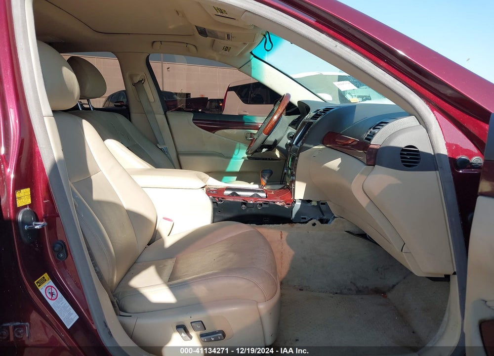 2008 LEXUS LS 460 VIN: JTHBL46F185063852