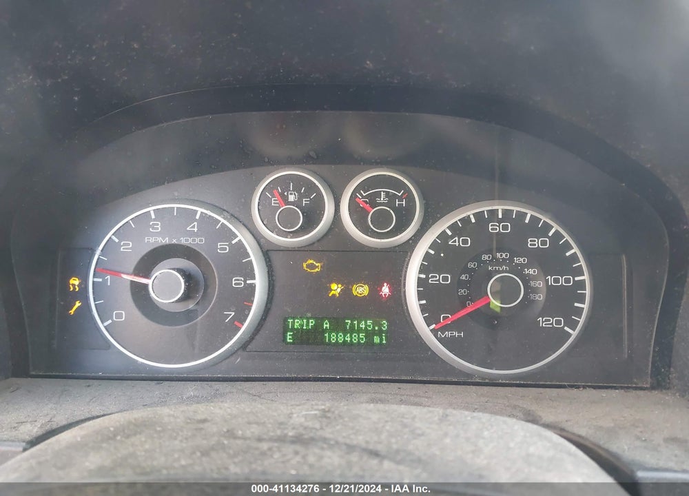 2007 FORD FUSION VIN: 3FAHP021X7R135751