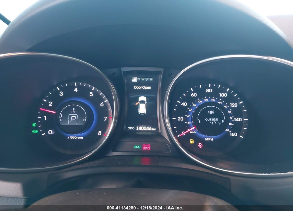 2014 HYUNDAI SANTA FE LIMITED VIN: KM8SR4HF1EU065109