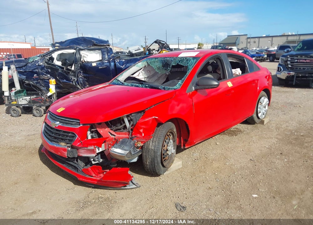 2016 CHEVROLET CRUZE LIMITED LS AUTO VIN: 1G1PC5SH2G7172868
