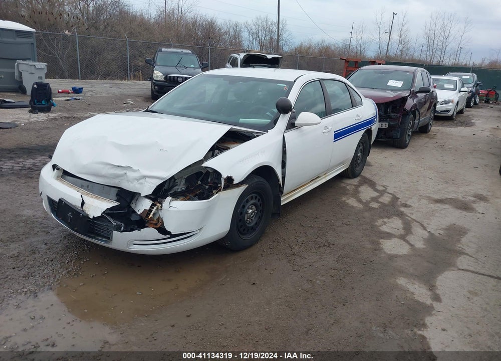 2010 CHEVROLET IMPALA POLICE VIN: 2G1WD5EM7A1239339