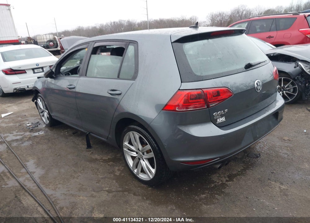 2017 VOLKSWAGEN GOLF TSI S 4-DOOR/TSI SE 4-DOOR/TSI SEL 4-DOOR/TSI WOLFSBURG EDITION 4-DOOR VIN: 3VW217AU2HM039792