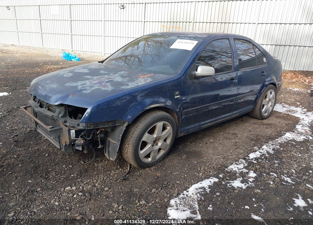 2001 VOLKSWAGEN JETTA GLS 1.8L TURBO VIN: 3VWSD69M91M168981