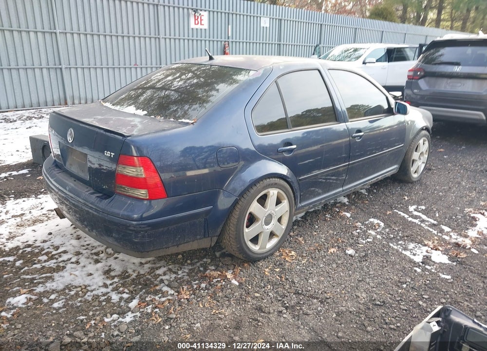2001 VOLKSWAGEN JETTA GLS 1.8L TURBO VIN: 3VWSD69M91M168981