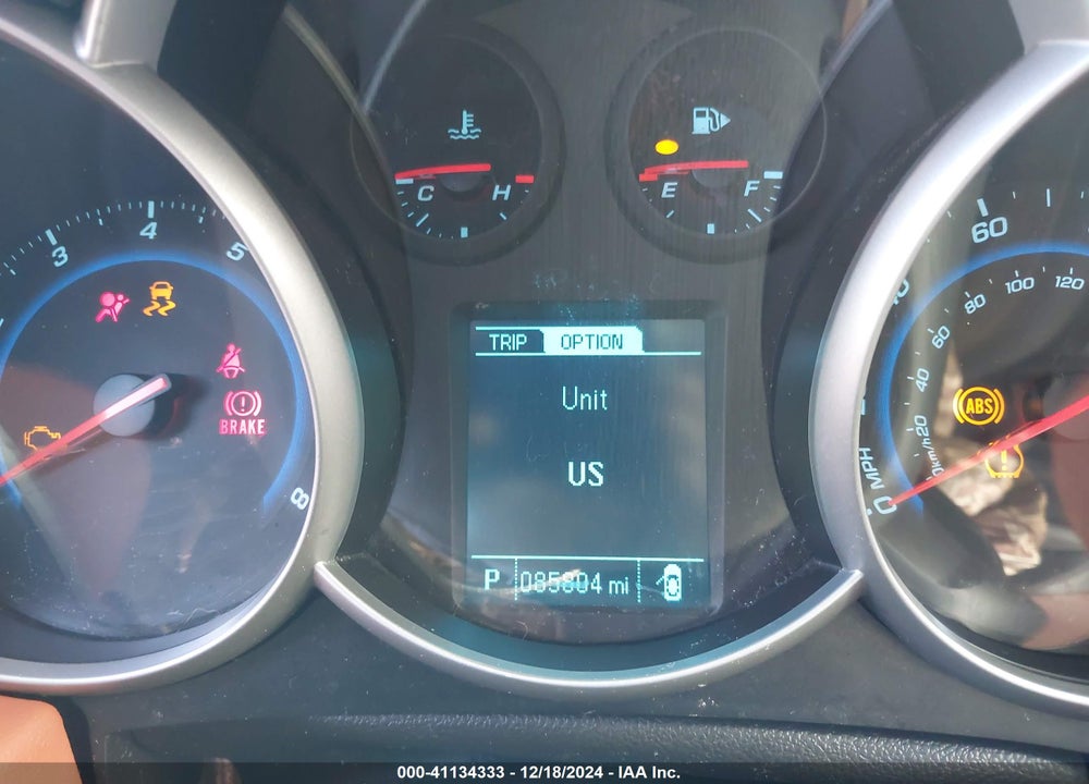 2014 CHEVROLET CRUZE 2LT AUTO VIN: 1G1PE5SBXE7441606