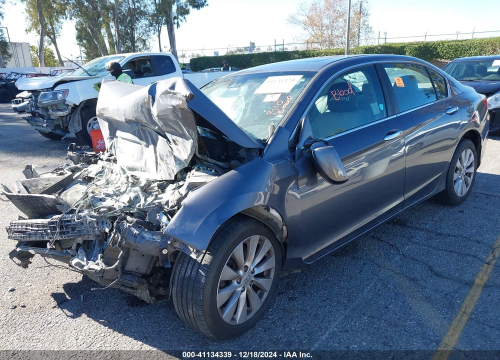 2014 HONDA ACCORD EX-L VIN: 1HGCR2F82EA101426
